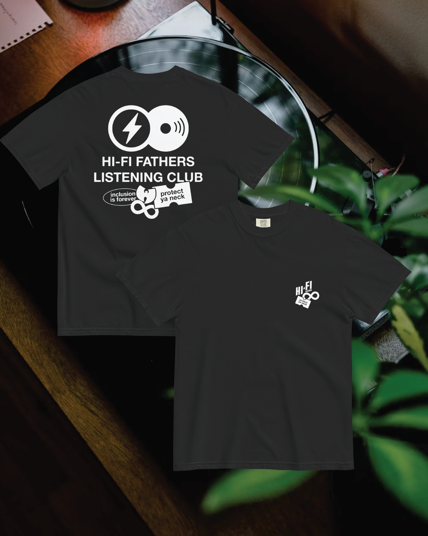 Hi-Fi Listening Club Black Tee