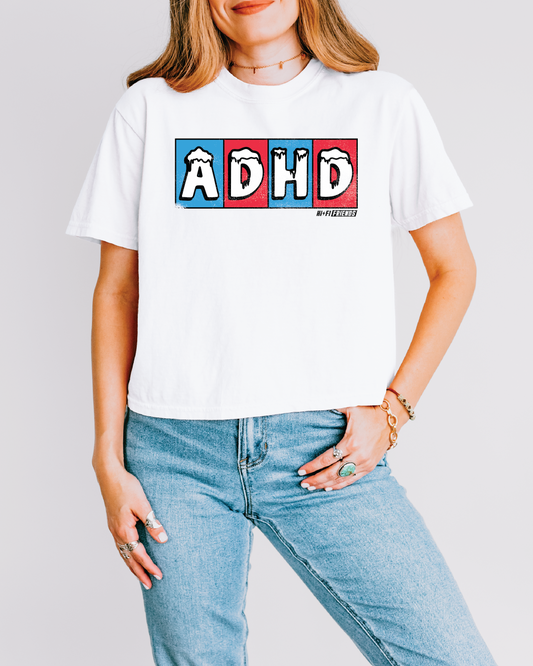 Women's ADHD Freeze Boxy Tee