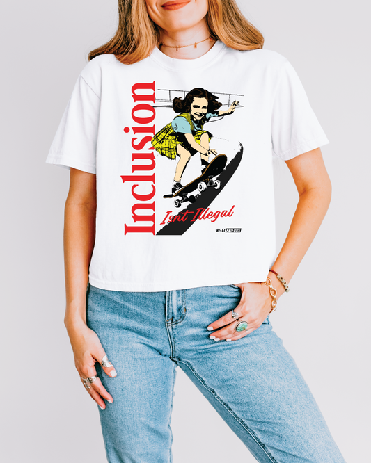 Women's Inclusion Isn't Illegal Boxy Tee