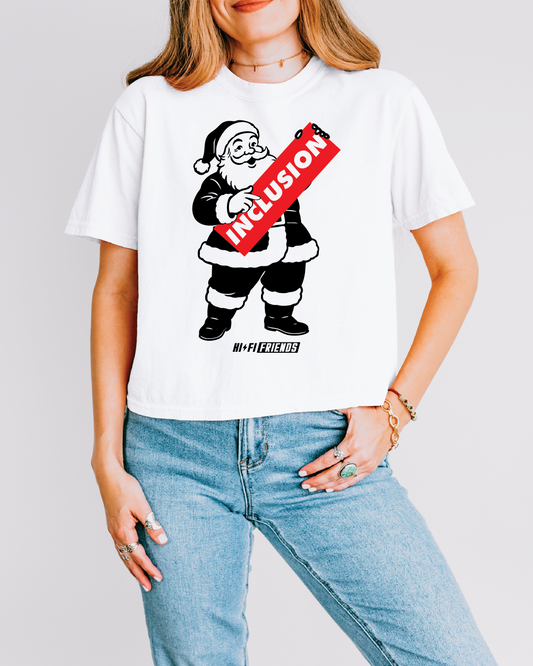 Women's All I Want For Christmas Boxy Tee