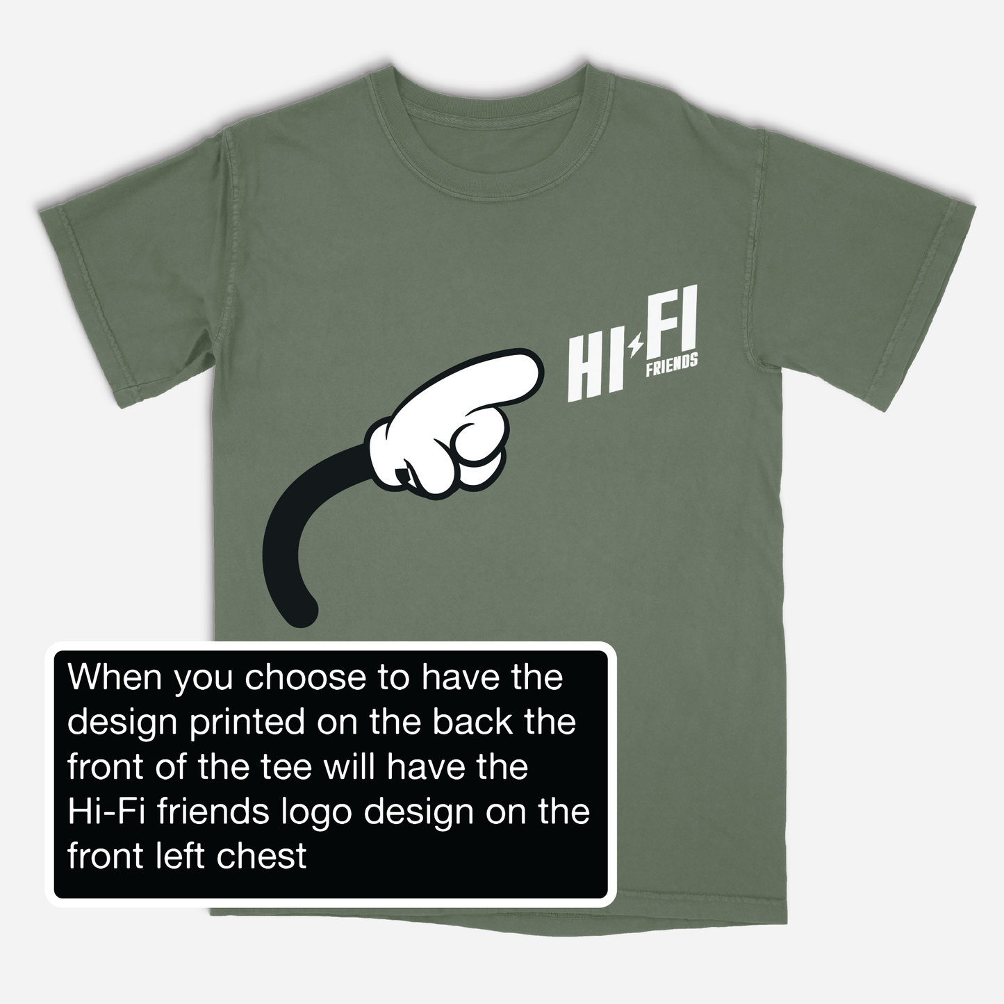 Last Picked Kid Social Club Moss Tee