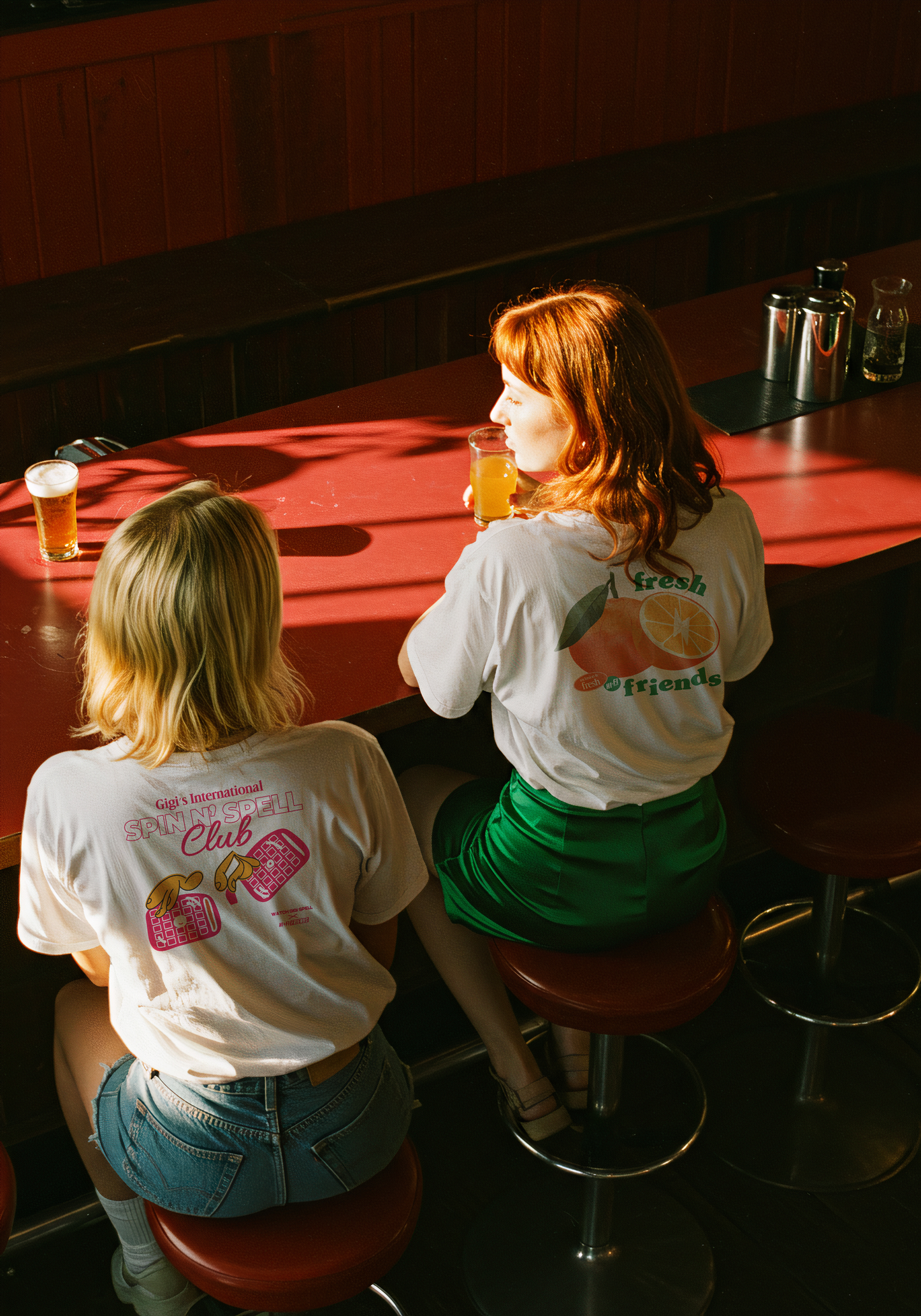 Fresh Friends Ivory Tee