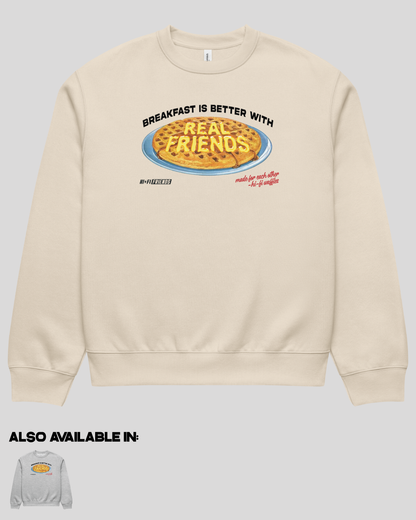Better Breakfast Oversizedk Adult Crewneck