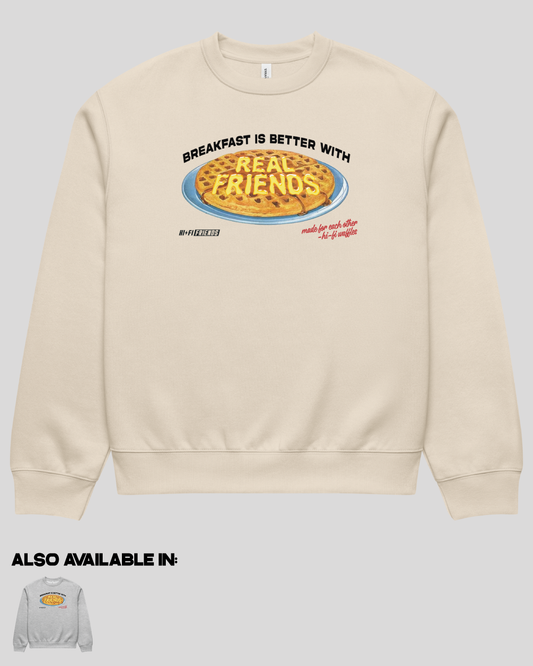 Better Breakfast Oversizedk Adult Crewneck