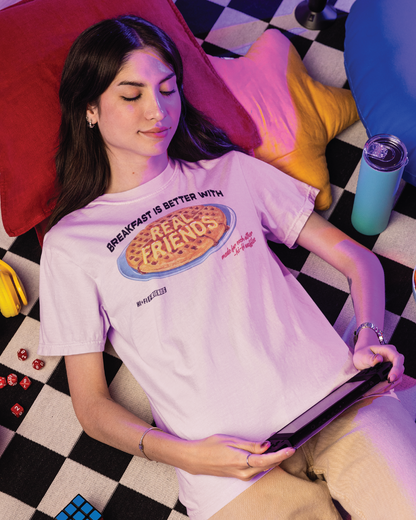 Adult Better Breakfast Unisex Ivory Tee