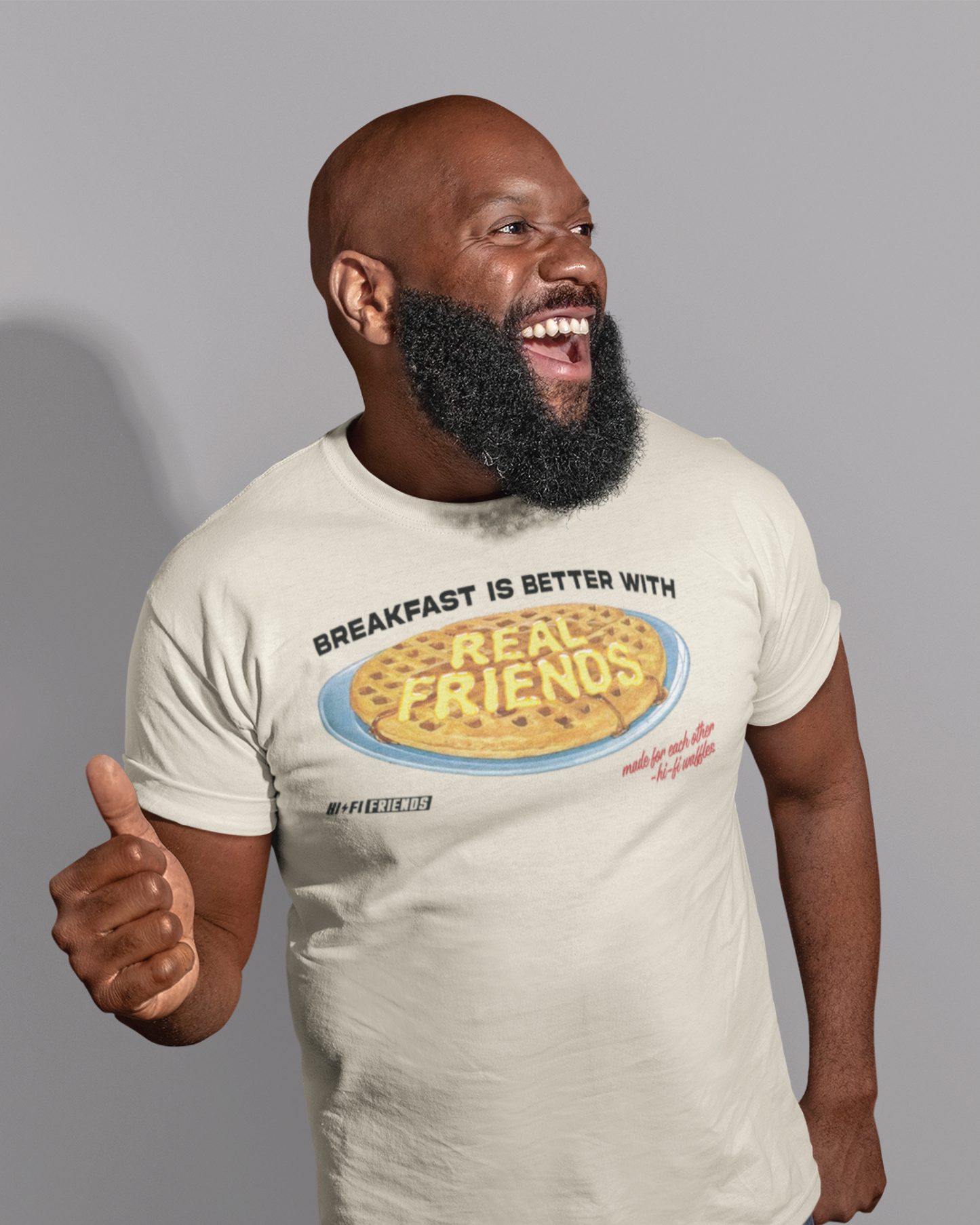 Adult Better Breakfast Unisex Ivory Tee