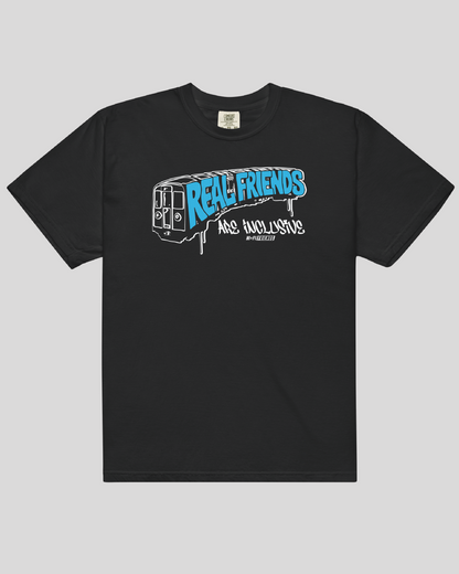 Adult Real Friends Metro Unisex Black Tee