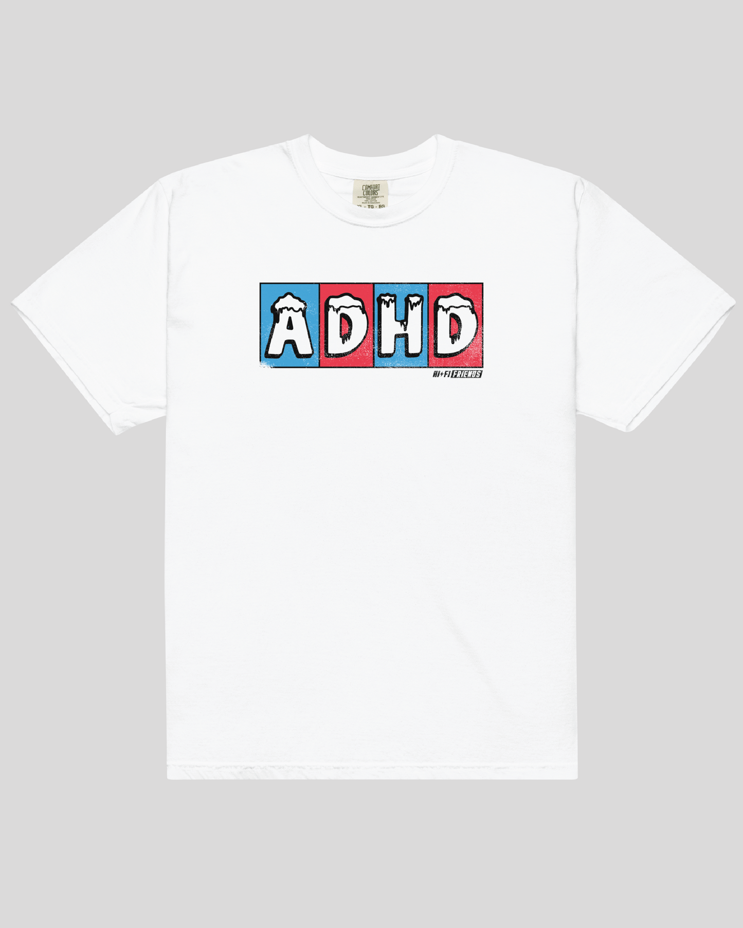 Adult ADHD Freeze Unisex Tee