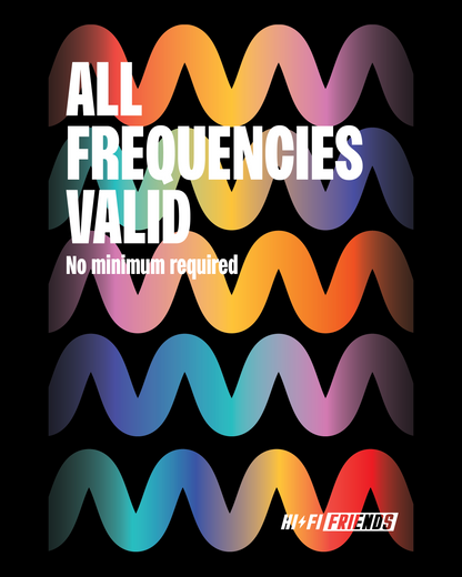 Adult All Frequencies Valid Unisex Tee