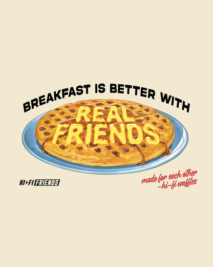 Adult Better Breakfast Unisex Ivory Tee