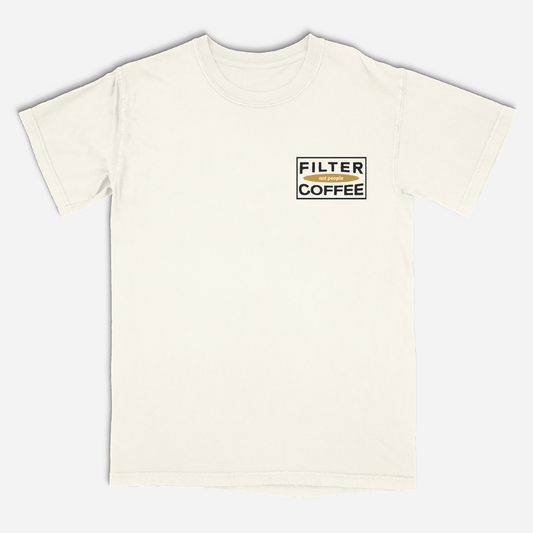 Filter Coffee Not People Ivory Tee