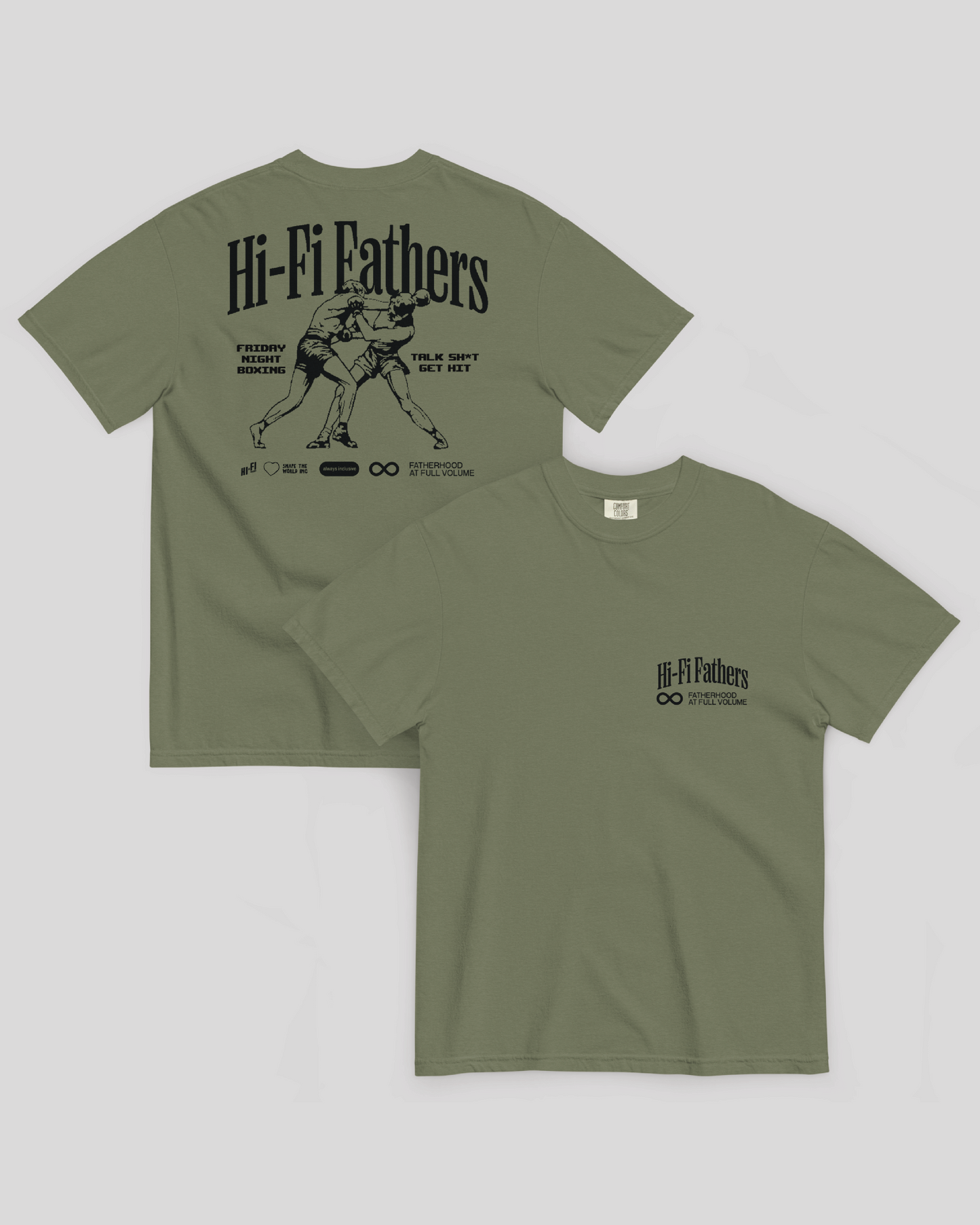 Adult Hi-Fi Fathers Boxing Unisex Tee