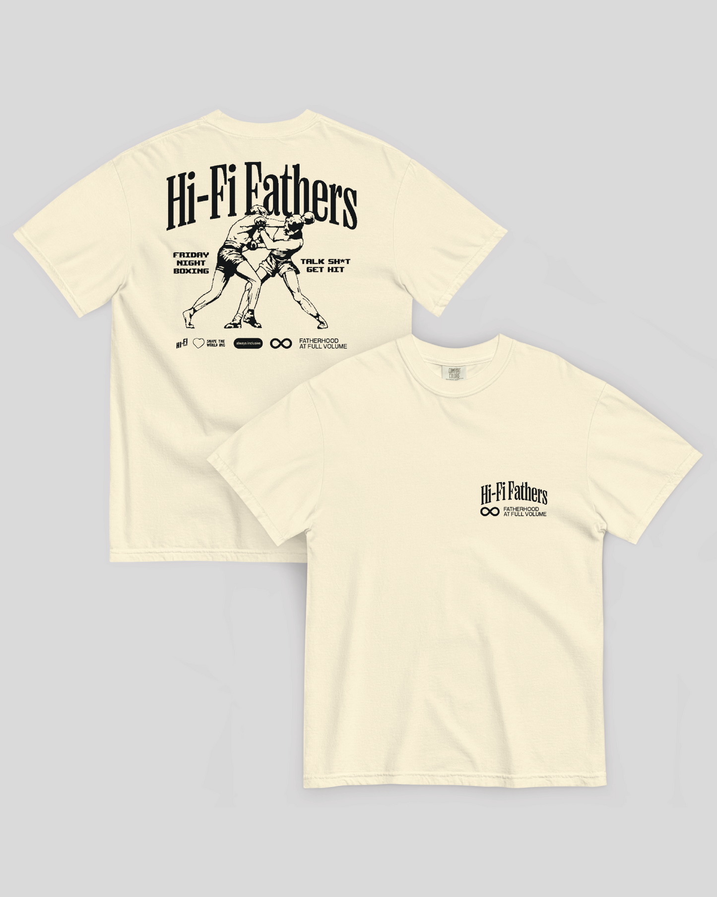 Adult Hi-Fi Fathers Boxing Unisex Tee