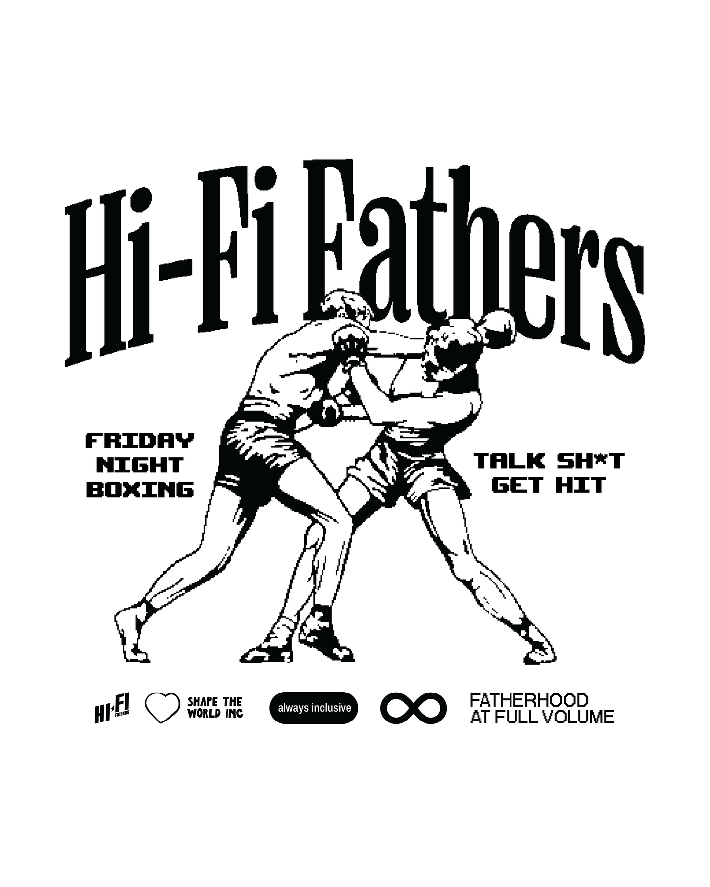 Adult Hi-Fi Fathers Boxing Unisex Tee