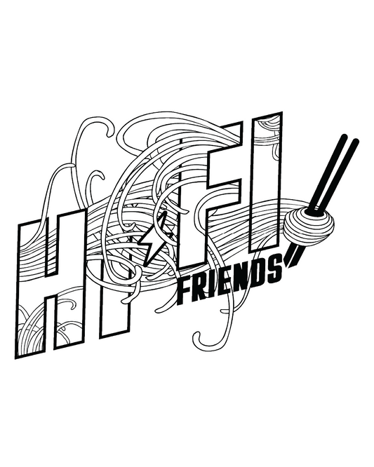 Toddler Hi-Fi Noodles Unisex Tee