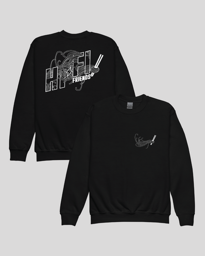 Youth Hi-Fi Noodles Unisex Crewneck
