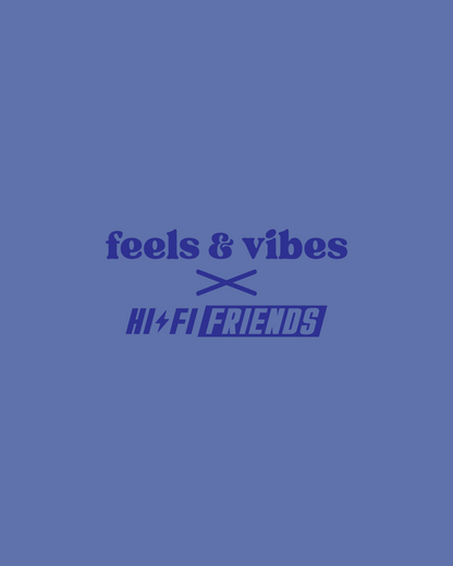 Chasing My Next Dopamine Hit X Feels & Vibes Collab Mystic Blue Tee
