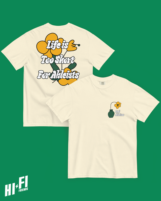 Life is too short for ableism Ivory Tee