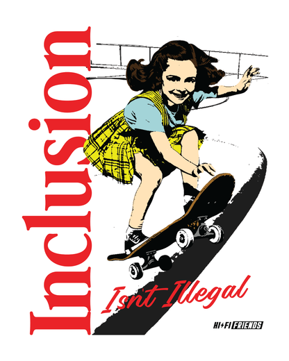 Adult Inclusion Isn't Illegal Unisex Tee