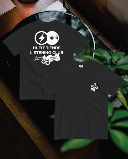 Hi-Fi Listening Club Black Tee