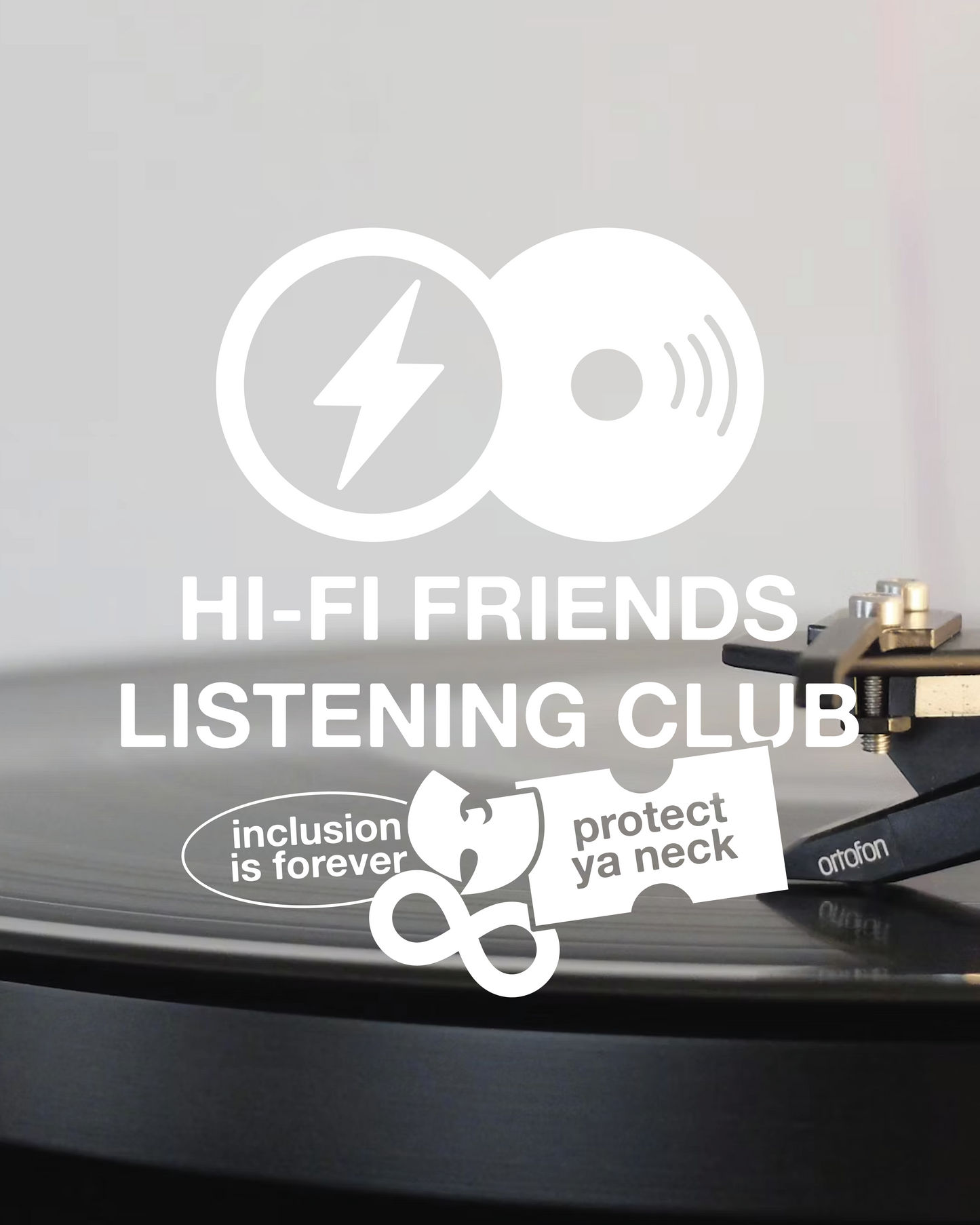 Hi-Fi Listening Club Black Tee