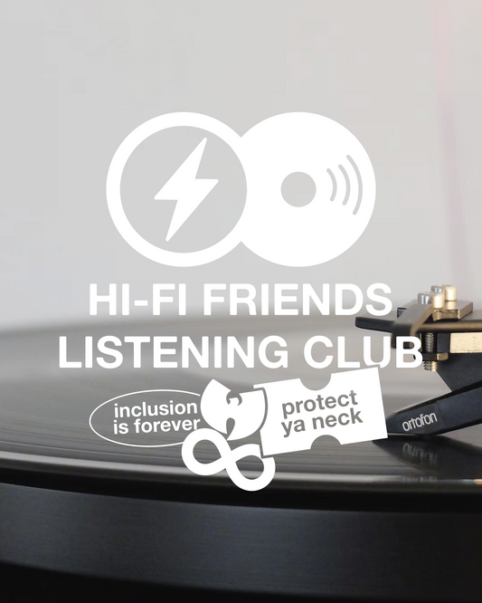 Hi-Fi Listening Club Black Tee