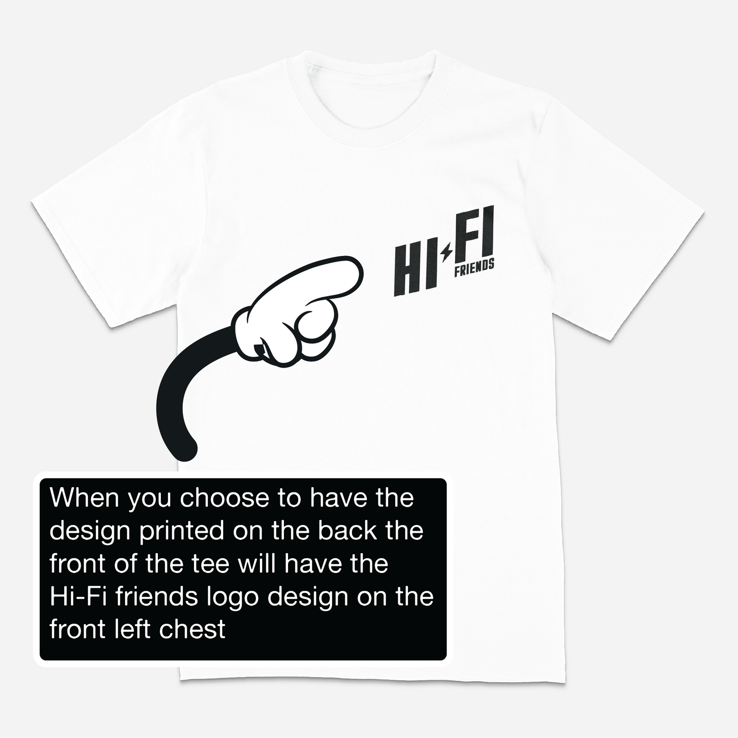 Youth No Skips. White Tee