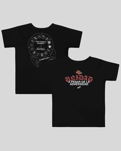 Toddler Unidad A Pesar De La Adversidad Unisex Tee