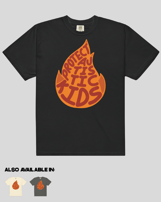 Adult Protect Autistic Kids Unisex Tee