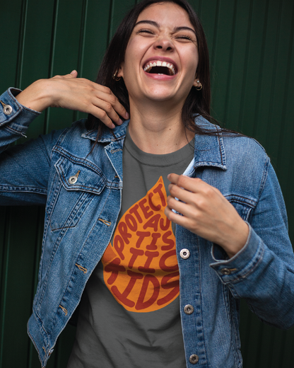 Adult Protect Autistic Kids Unisex Tee