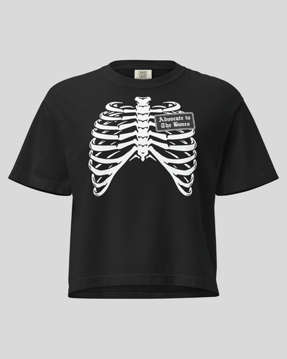 Women's Advocate To The Bone Boxy Tee