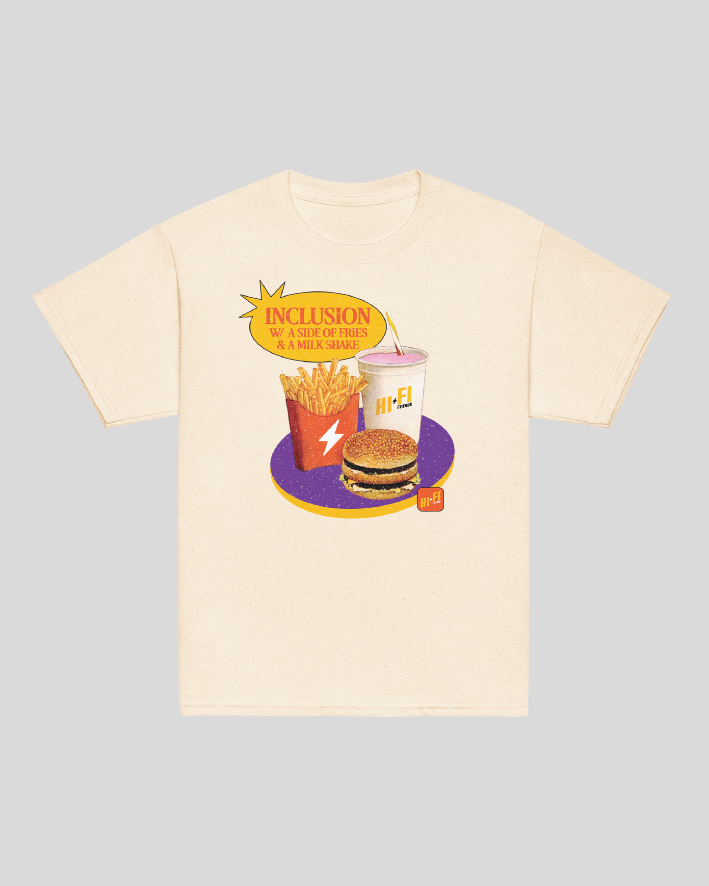 Youth Inclusion Combo Unisex Natural Tee