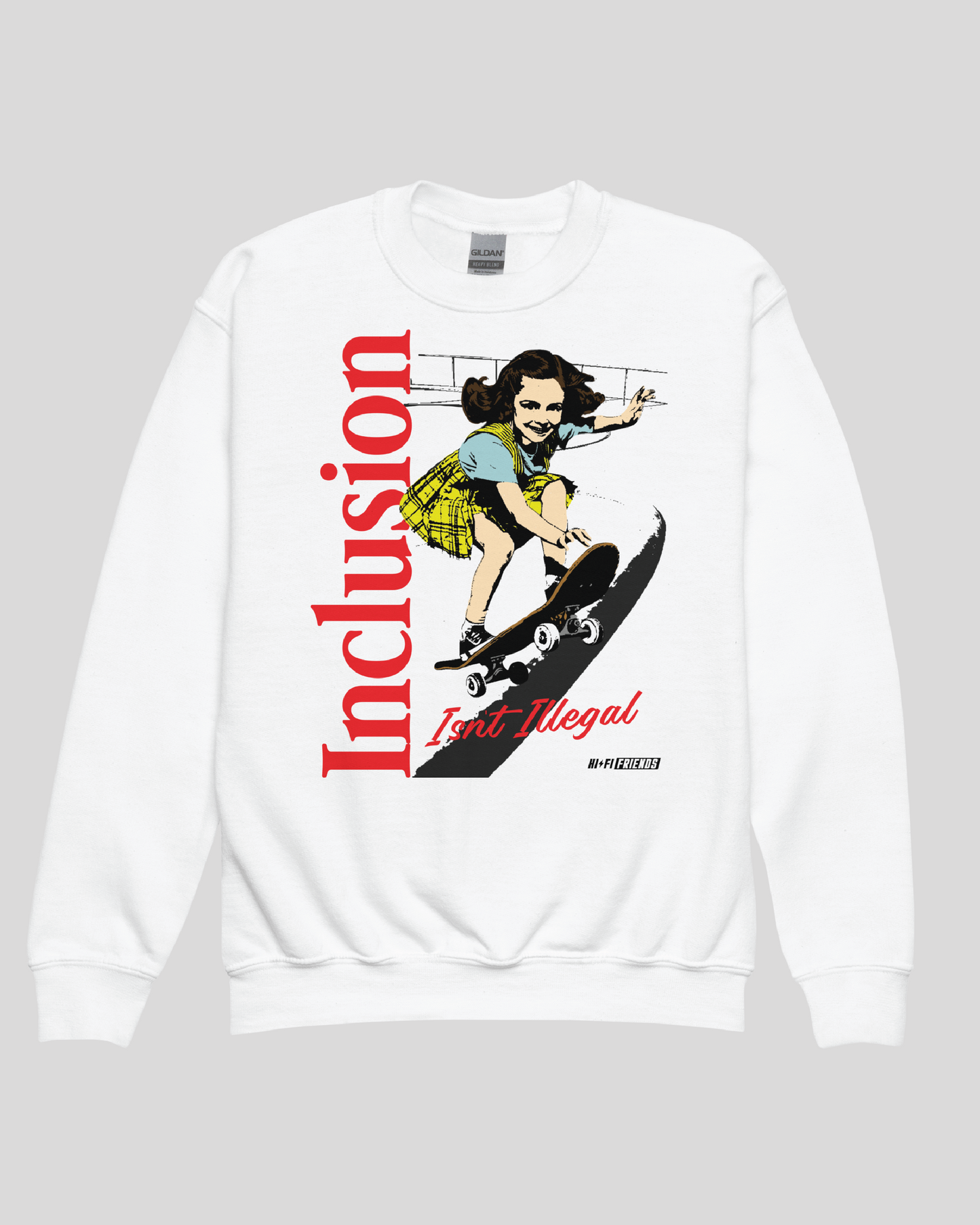 Youth Inclusion Isn't Illegal Unisex Crewneck