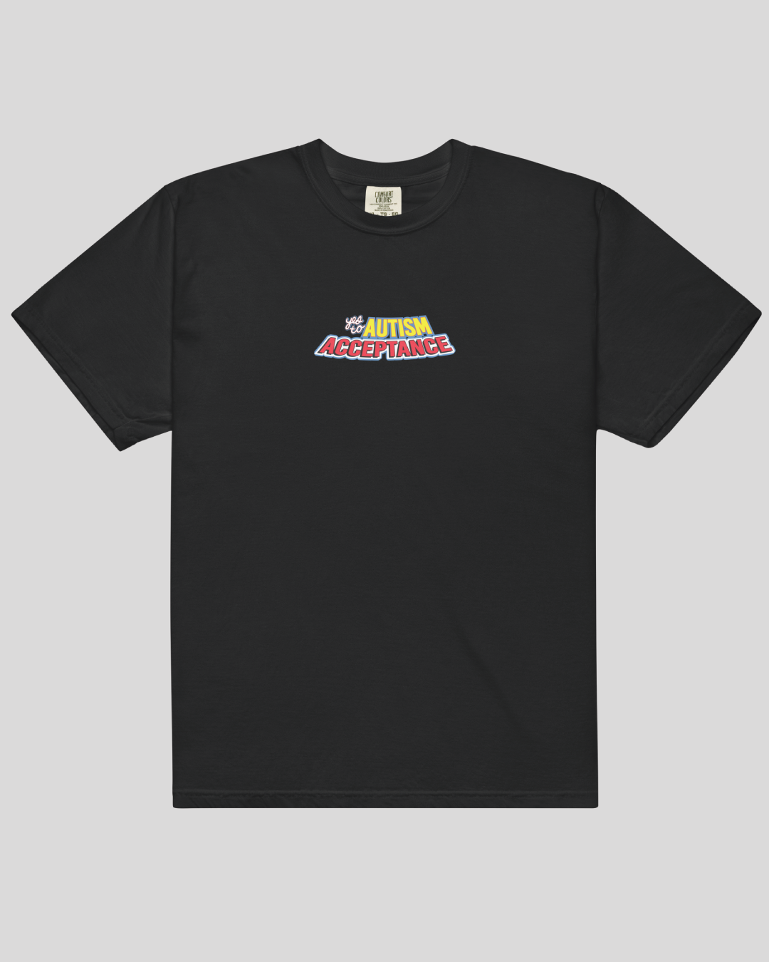 Adult Yes To Autism Acceptance Unisex Tee