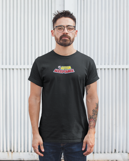 Adult Yes To Autism Acceptance Unisex Tee