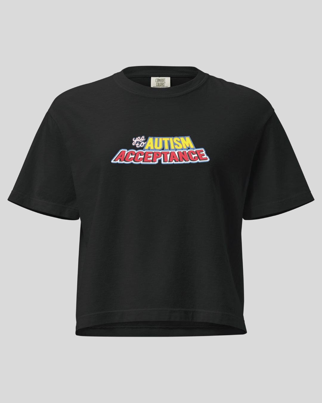 Women's Yes To Autism Boxy Tee