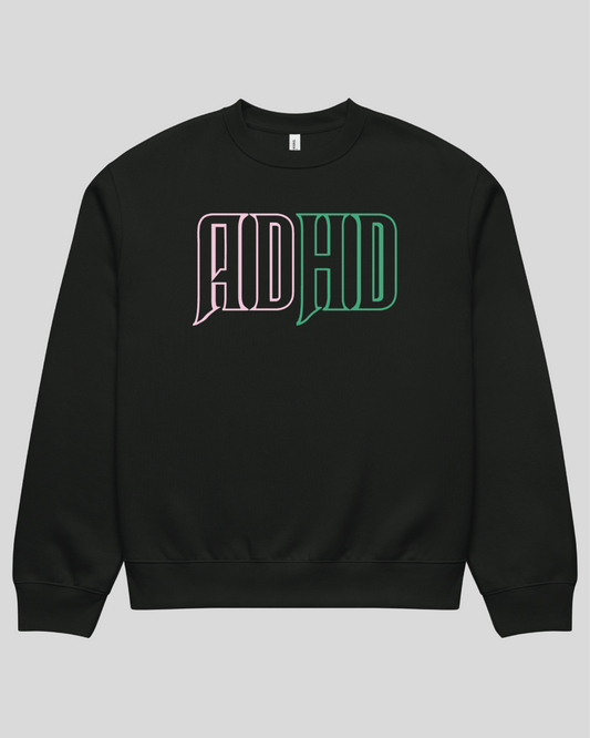 Adult ADHD Male Unisex Crewneck