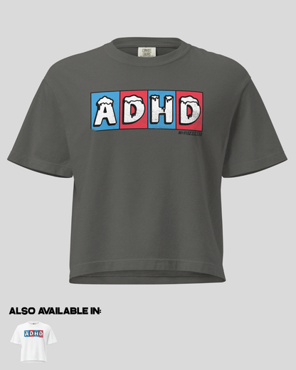 Women's ADHD Freeze Boxy Tee