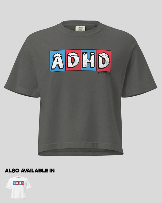 Women's ADHD Freeze Boxy Tee