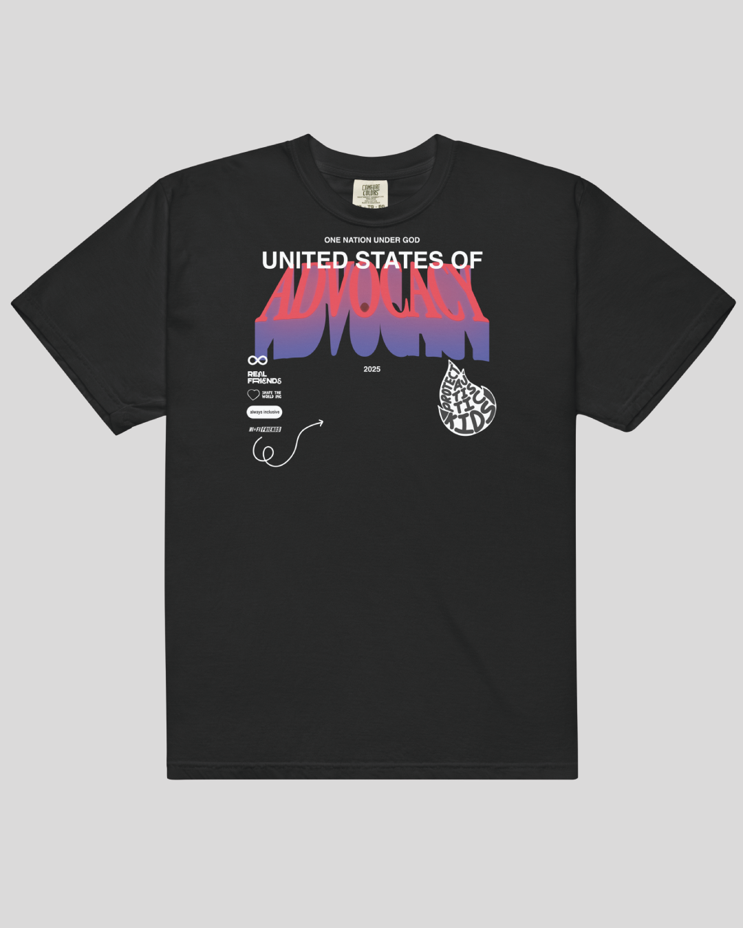 Adult United States of Advocacy Unisex Tee