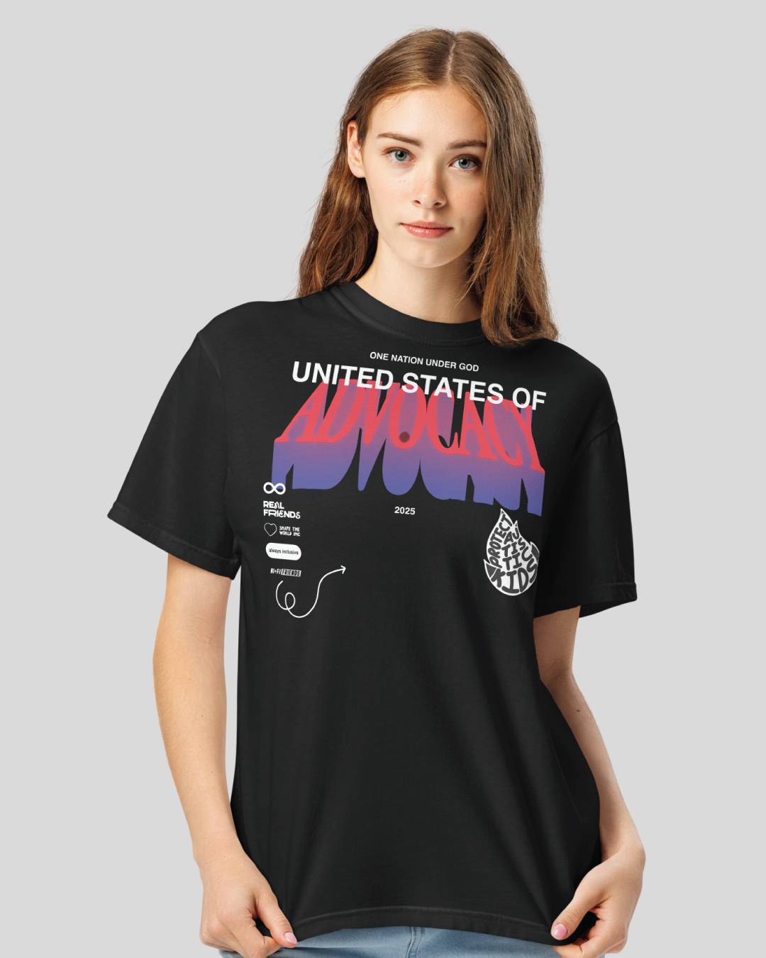 Adult United States of Advocacy Unisex Tee