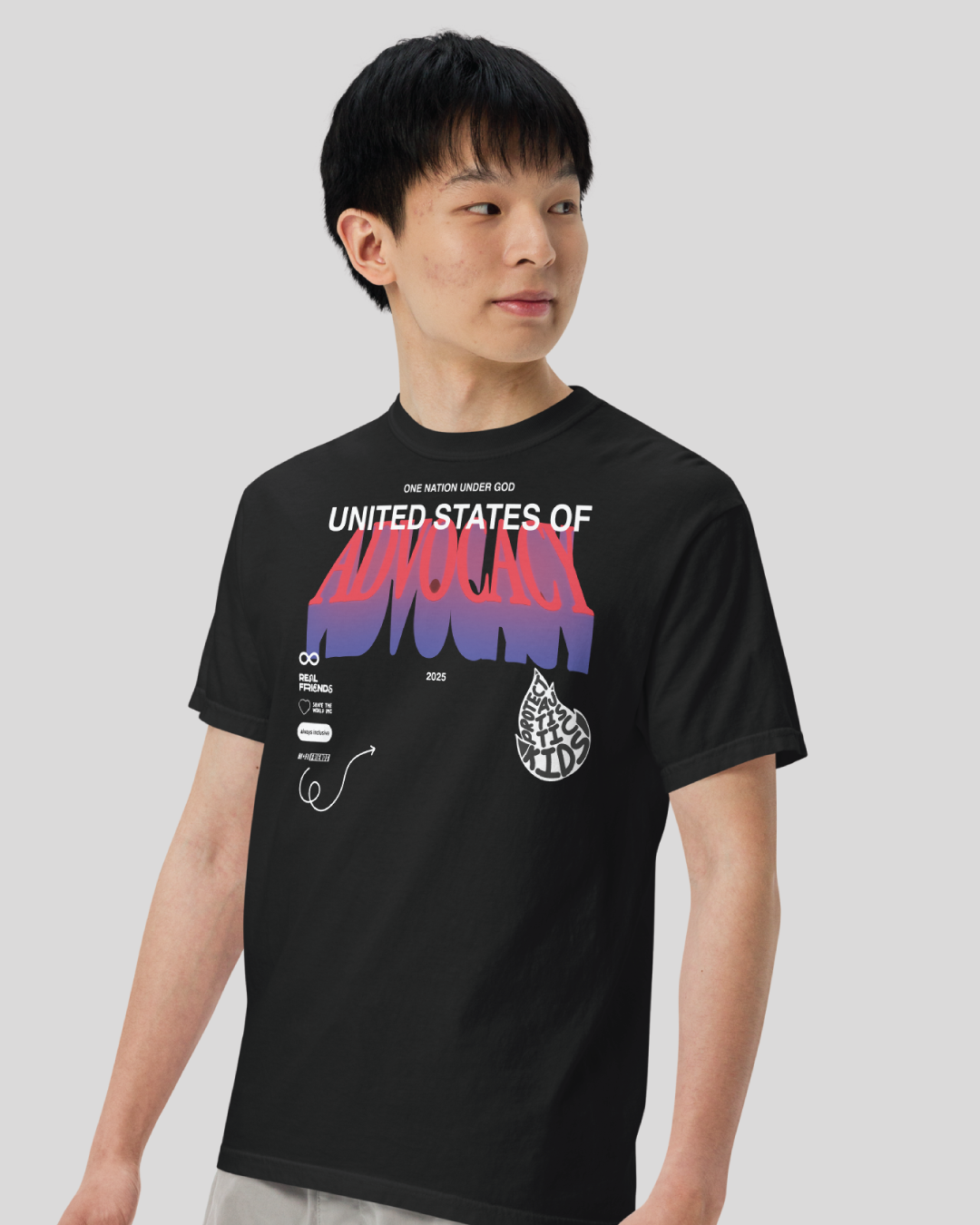 Adult United States of Advocacy Unisex Tee