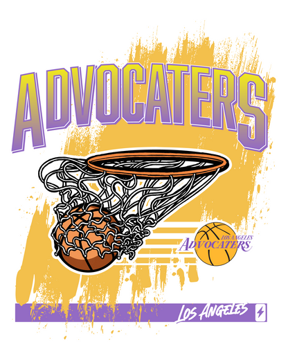 Los Angeles Advocaters White Tee