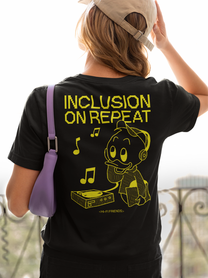Adult Inclusion on Repeat Unisex Tee