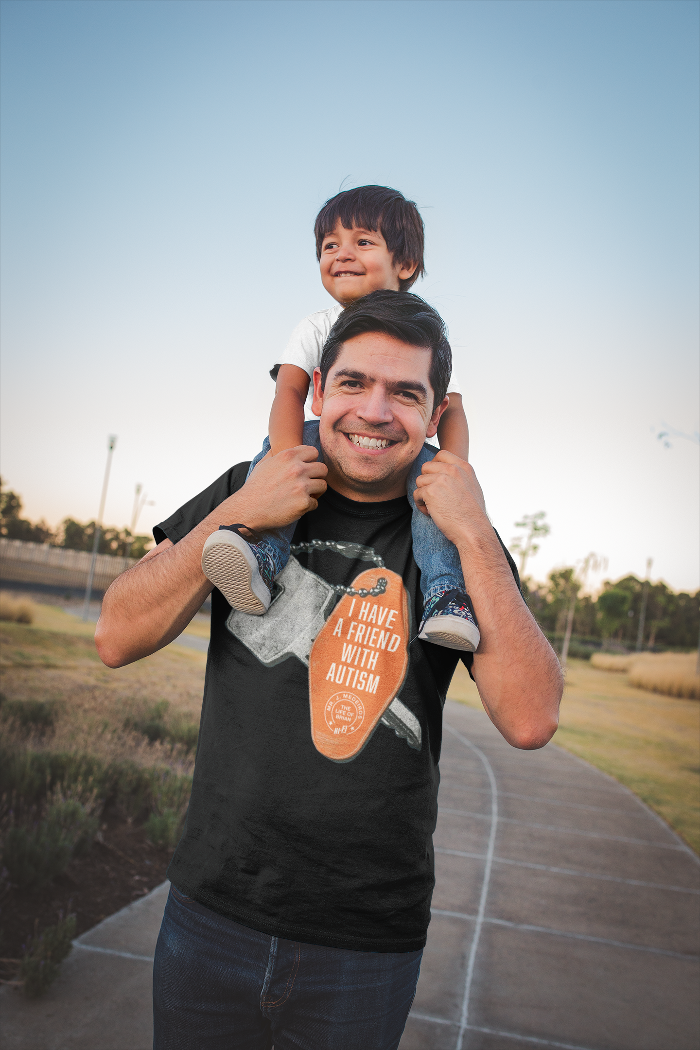 Adult I have a Friend With Autism Unisex Tee