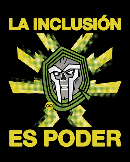 La Inclusion Es Poder Black Tee