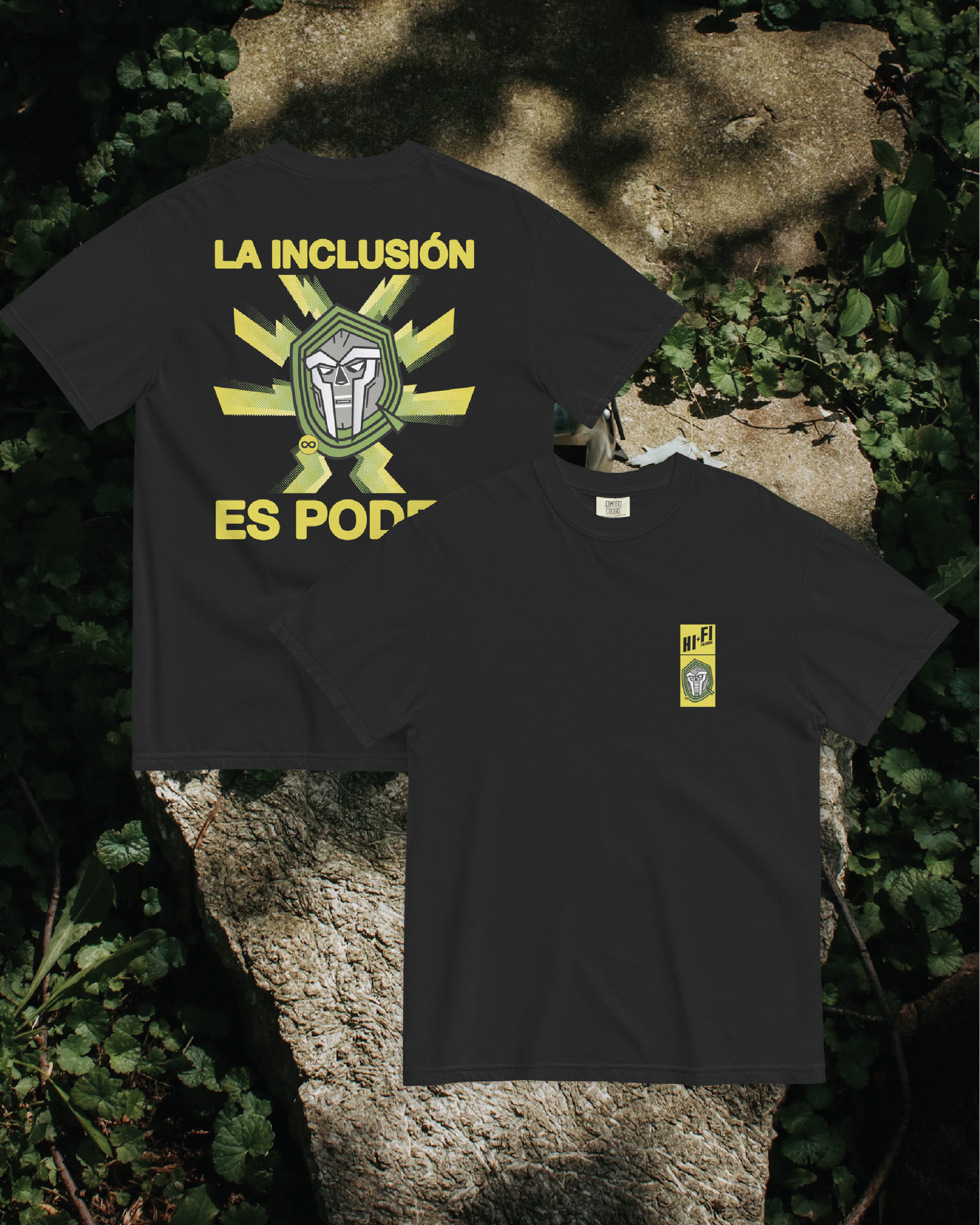 La Inclusion Es Poder Black Tee
