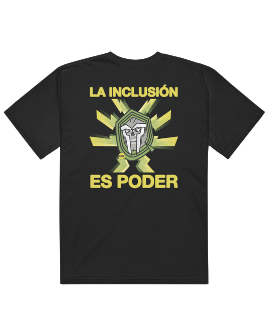 La Inclusion Es Poder Black Tee