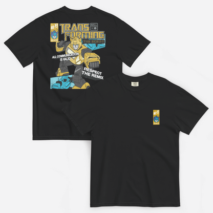 Youth Aesthetique Philosophie X Hi-Fi Friends Collab Transforming The Script Black Tee