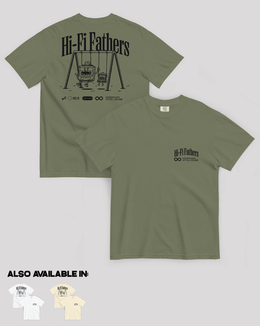 Adult Hi-Fi Fathers Swings Unisex Tee